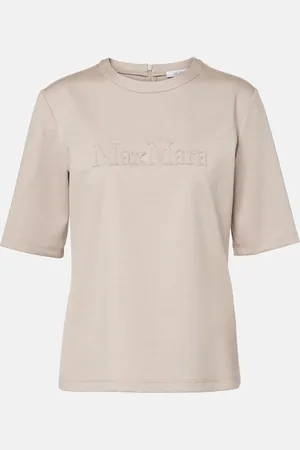 Max Mara Peter logo wool T-shirt