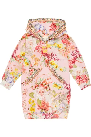 Camilla Floral cotton-blend sweatshirt dress