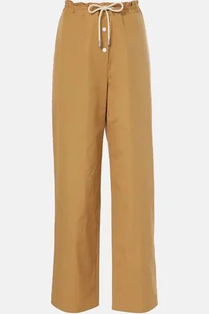 The Row Bonnette cotton wide-leg pants
