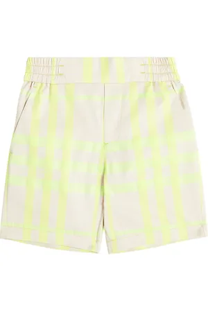 Burberry Burberry Check cotton-blend shorts