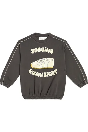Mini Rodini Jogging cotton jersey sweatshirt