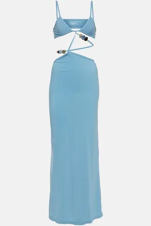 CHRISTOPHER ESBER Bandeau cutout maxi dress