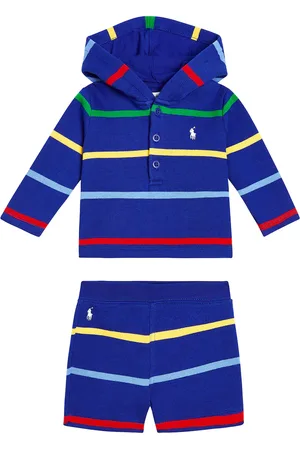Ralph Lauren Baby cotton-blend hoodie and shorts set
