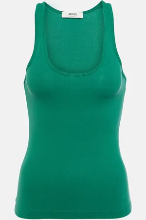 AGOLDE Bianca ribbed-knit tank top