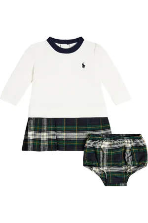 Ralph Lauren Baby checked dress and bloomers set