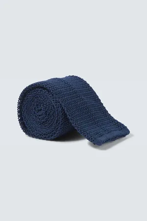 Rubinacci Knitted silk tie
