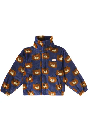 Tiny Cottons Bears fleece jacket