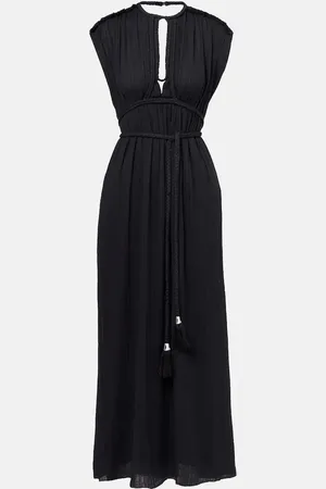 Isabel Marant Joya cutout cotton maxi dress