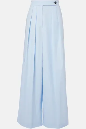 DRIES VAN NOTEN Cotton wide-leg pants