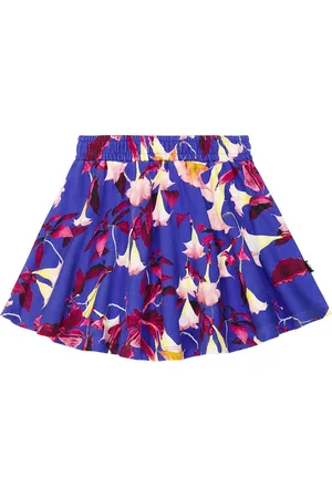 Molo Barbera floral cotton skirt