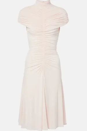 Alaïa Ruched jersey midi dress