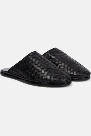 Bottega Veneta Intrecciato leather slippers