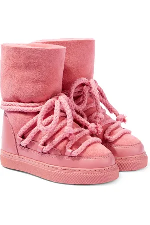 INUIKII Classic High leather-trimmed ankle boots
