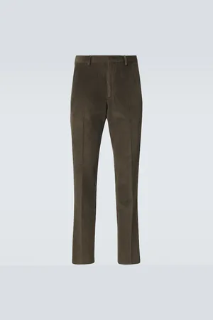 Loro Piana Cotton corduroy straight pants