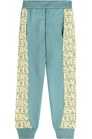 VERSACE Logo cotton sweatpants