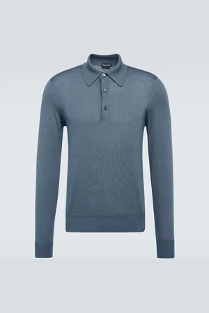 Tom Ford Cashmere and silk polo shirt