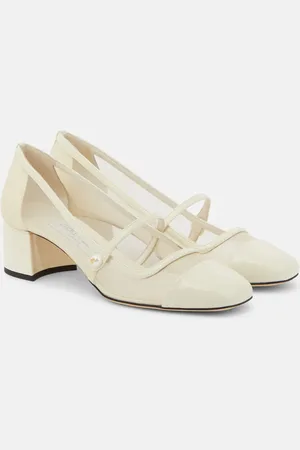 Jimmy Choo Bridal Elisa 45 mesh Mary Jane pumps