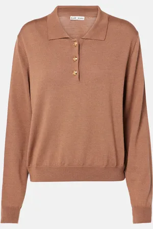 Blazé Milano Wool, silk and cashmere polo shirt