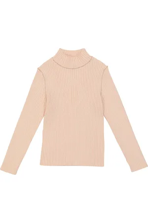 Chloé Ribbed-knit mock neck sweater