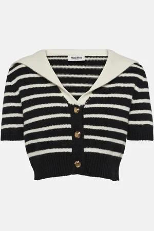 Miu Miu Cropped cashmere cardigan