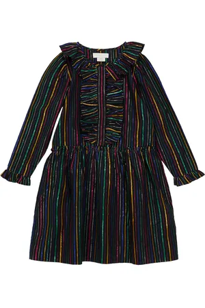 Stella McCartney Striped cotton-blend dress