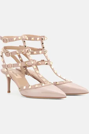 VALENTINO GARAVANI Rockstud patent leather pumps
