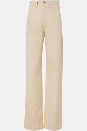 Loro Piana Etienne high-rise wide-leg jeans