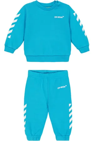 OFF-WHITE Baby cotton sweatshirt and sweatpants set