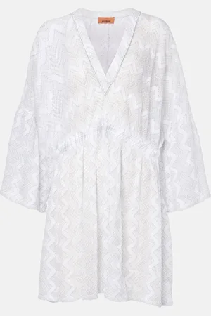 Missoni Zigzag lamÃ© beach dress