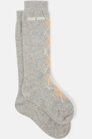 Miu Miu Wool and cashmere-blend socks
