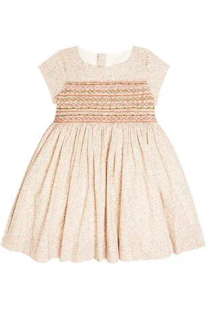 BONPOINT Duchesse floral cotton dress
