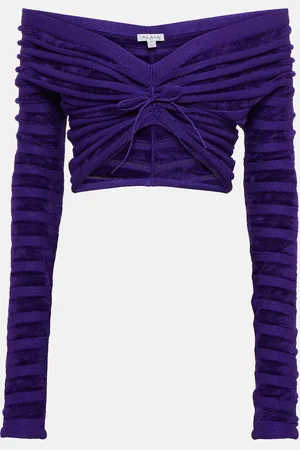 Alaïa Off-shoulder cinched top