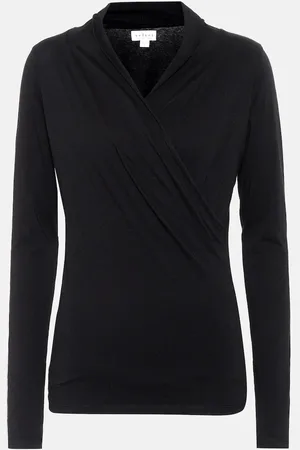 Velvet Meri stretch-cotton jersey top