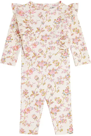 Louise Misha Baby Linette floral rashguard swimsuit