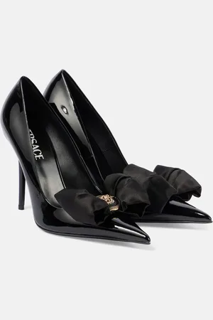 VERSACE T.110 satin sandals
