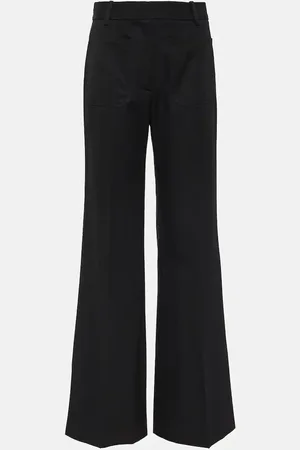 NILI LOTAN Christophe virgin wool wide-leg pants