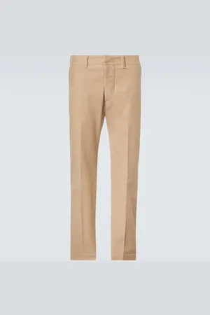 Tom Ford Low-rise cotton-blend chinos