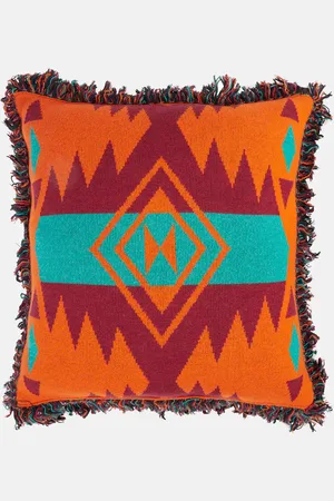 Alanui Icon wool-blend jacquard cushion