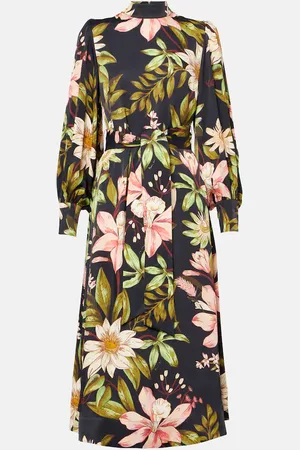 Farm Rio Floral midi dress