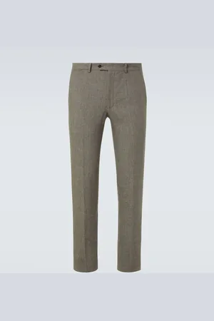 Rubinacci Modluca linen chinos