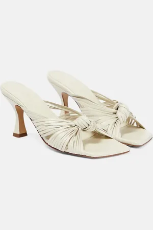 Souliers Martinez Alcala leather mules