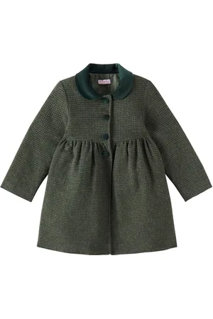 La Coqueta Alicia checked coat