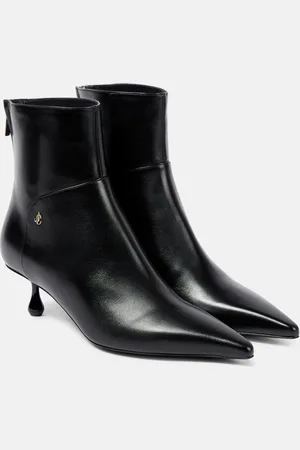 Jimmy Choo Cycas 50 leather ankle boots
