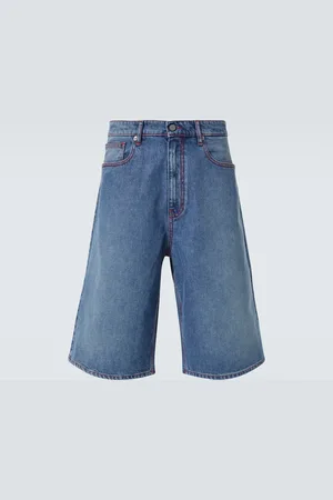 ERL Indiana denim Bermuda shorts