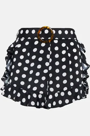 ALEXANDRA MIRO Marilyn crÃªpe de chine shorts