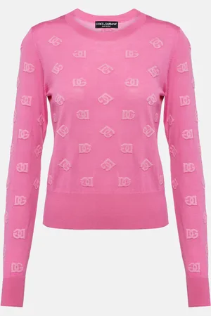 Dolce & Gabbana Wool and silk jacquard sweater