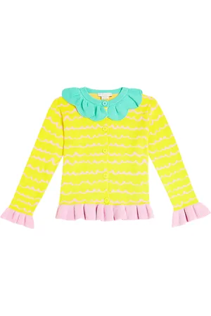 Stella McCartney Striped cotton cardigan