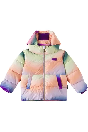Molo Hilo colorblock puffer jacket