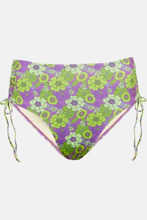 Bananhot Liz high-rise floral bikini bottoms
