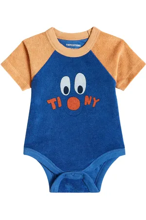 Tiny Cottons Baby printed cotton terry bodysuit